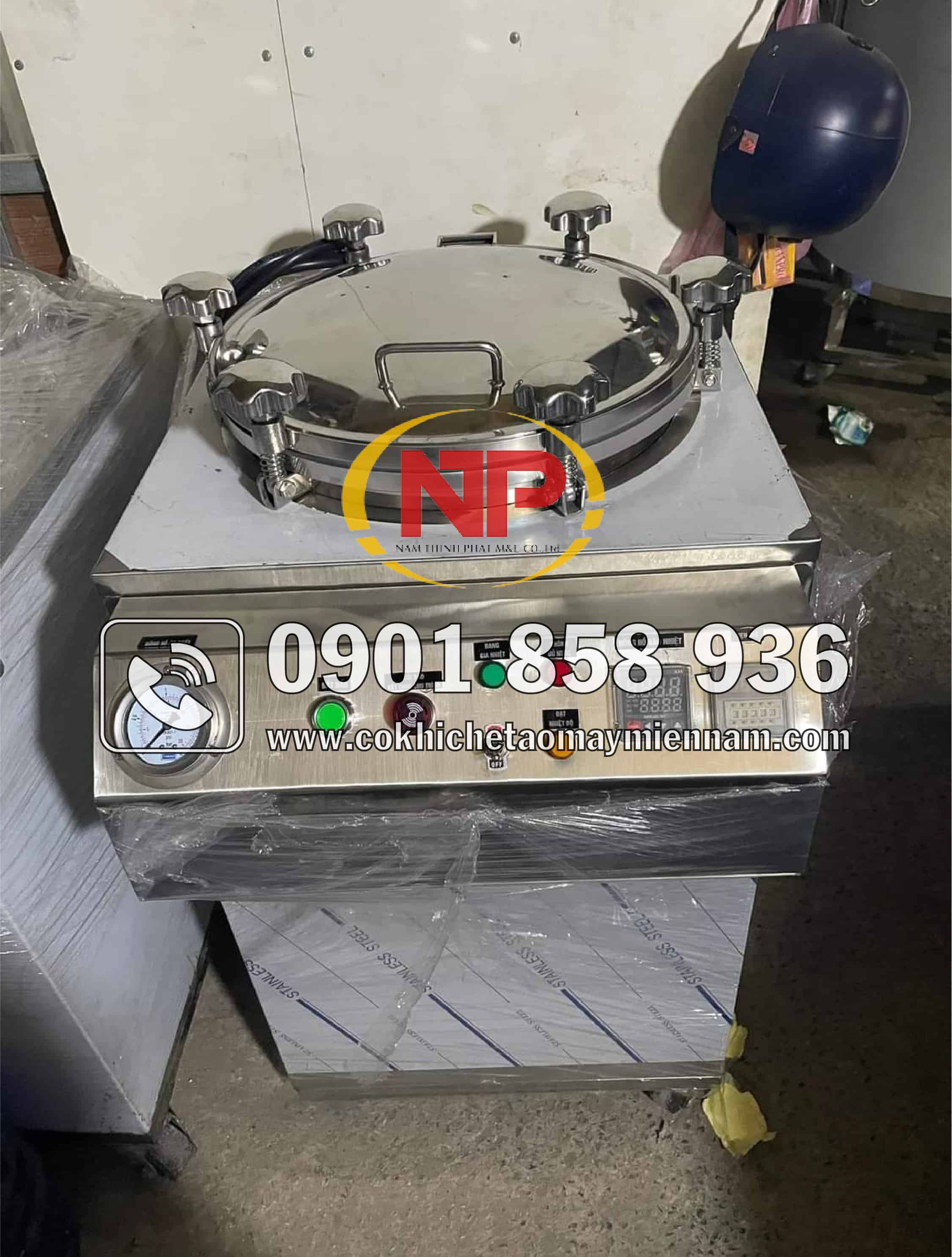 Sản xuất nồi hấp tiệt trùng chất lượng