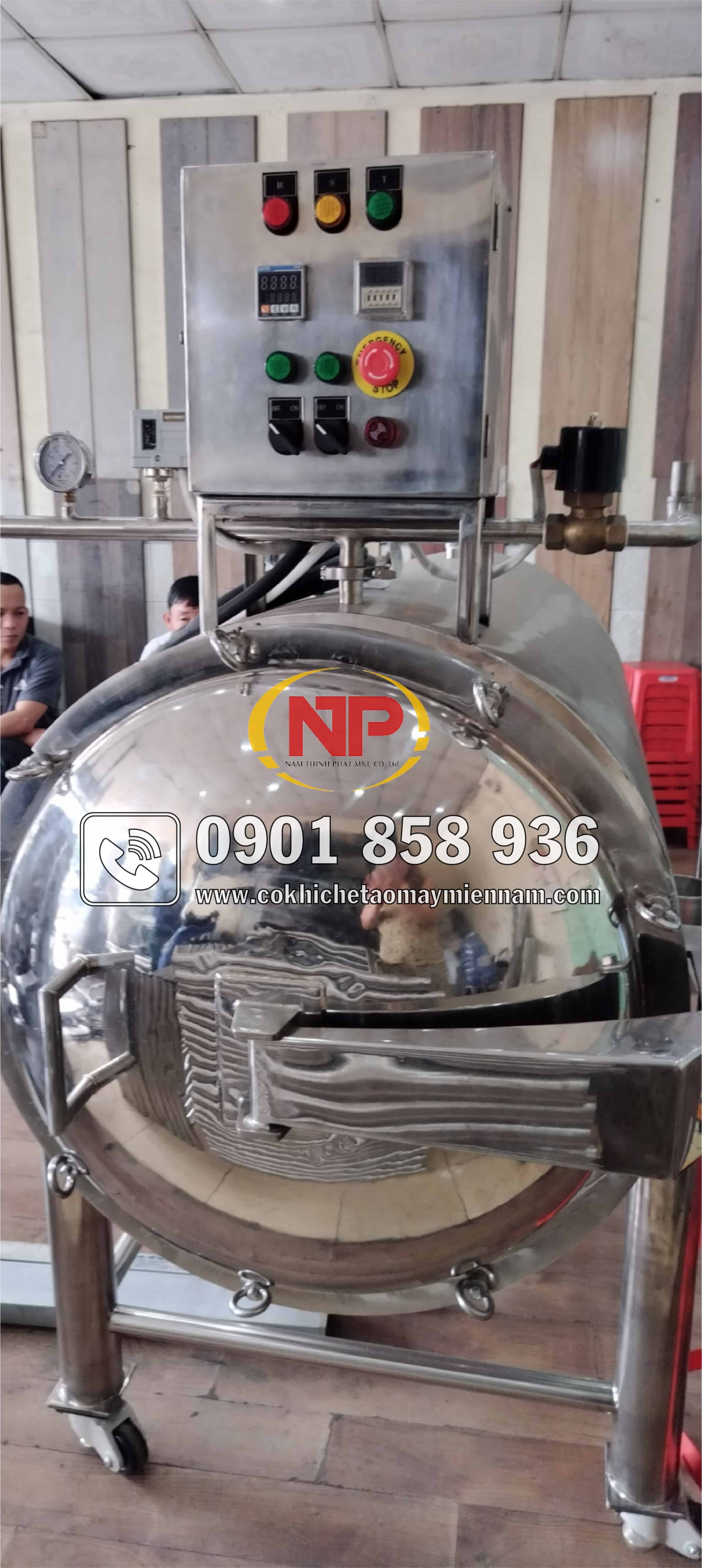 Sản xuất nồi hấp tiệt trùng chất lượng