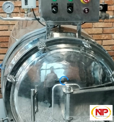 nồi hấp tiệt trùng 200 lit