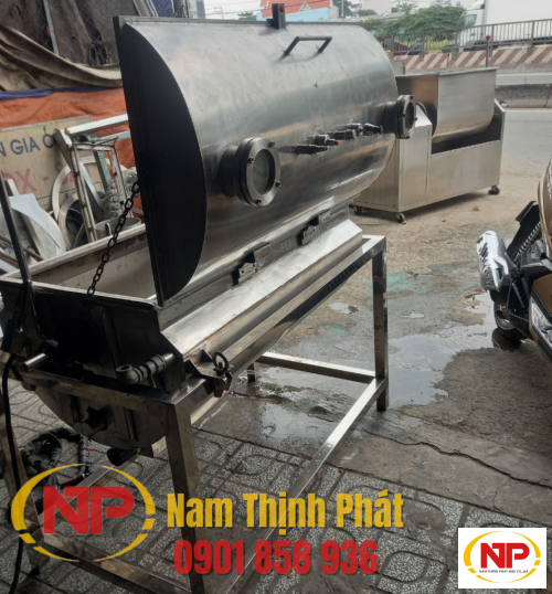 Máy chiên ngập dầu công nghiệp