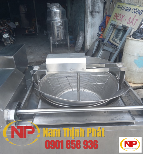 máy chiên dầu tự động 200 lít