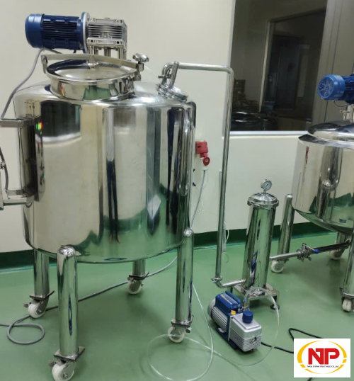 Nồi nấu cánh  khuấy  gia nhiệt