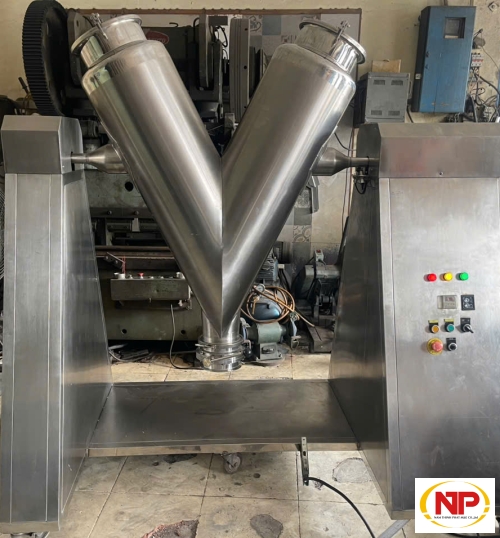 Máy trộn chữ V -giải pháp trộn công nghệ cao