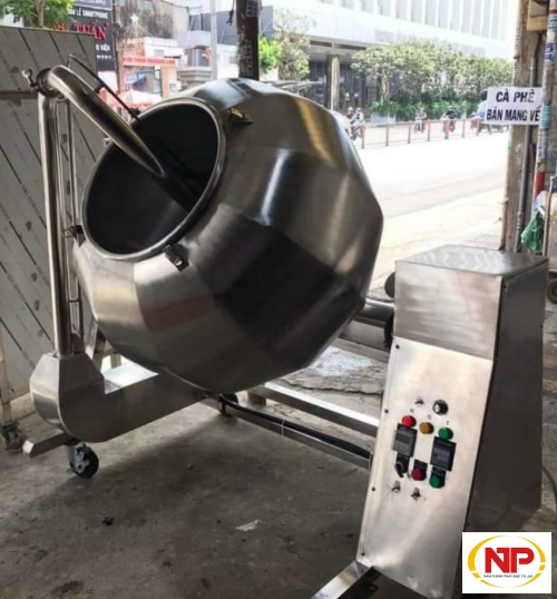 Máy trộn gia vị cạnh múi