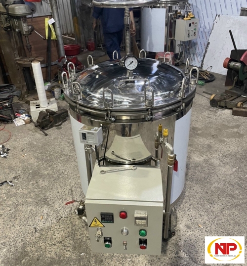 Nồi hấp tiệt trùng nằm ngang 100  -1000lit