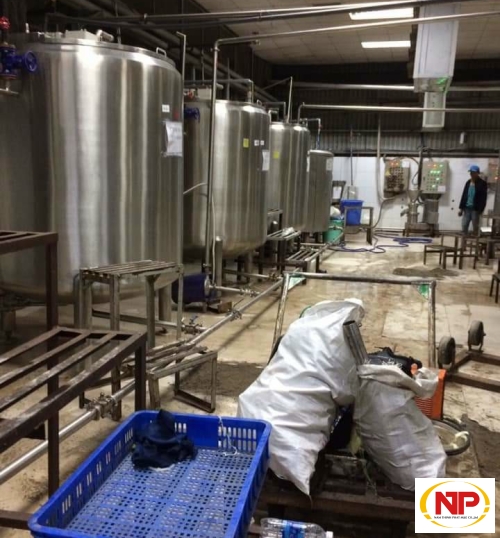 Bồn nấu gia nhiệt thực phẩm cánh khuấy
